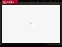 Tablet Screenshot of davidlangleyphotographer.com